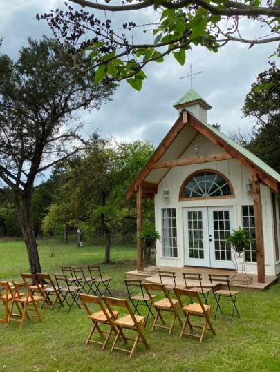 Chapel Outdoor seating