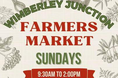 Sign for Wimberley Junction Farmers Market