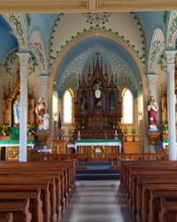 Stunning interior of a 1st century Catholic Church.