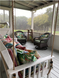 BellaVida Screened-in Back Porch