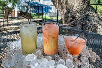 Three delicious looking cocktails