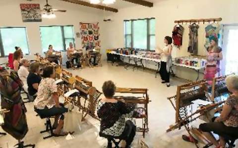 Saori Weaving Retreat by Kathleen Utts